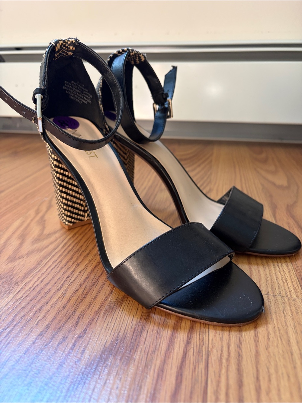 Nine West strappy heels